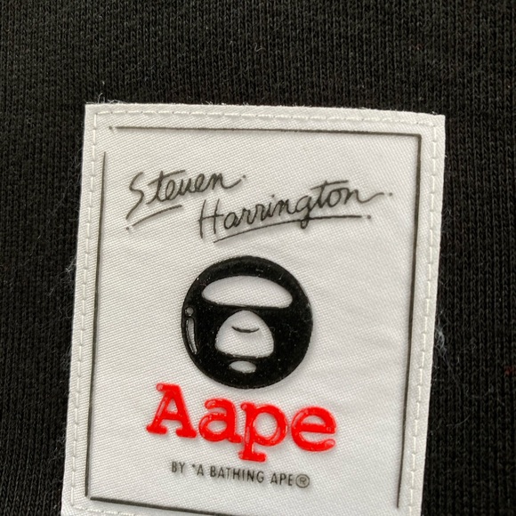 AAPE by Bape x Steve Harrington Hoodie 2XL BRAND NEW with Tags - Picture 3 of 4